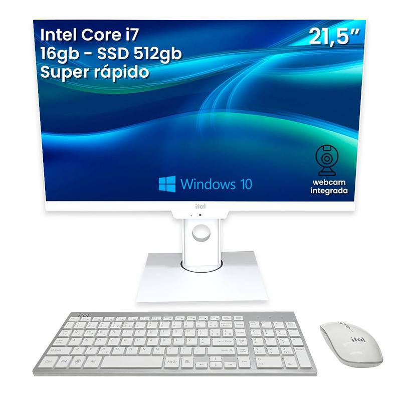 Computador All In One processador intel core I7 pc completo